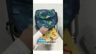 F Gear Brio13L, Kids School Backpack|Academy|Daypack|Tuition Bag|Lightweight Primary/Nursery
