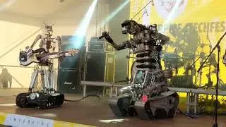 Compressorhead Live in Interpipe Tech Fest 2019 #2