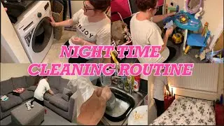 NIGHT TIME CLEANING ROUTINE 2020 | LAUNDRY ROUTINE | CLEANING MOTIVATION || Stacy Rebecca
