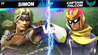 Super Smash Bros Ultimate Amiibo Fights Simon vs the World #11 vs Captain Falcon