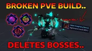 Самая мощная PvE-сборка в Jujutsu Infinite (для скоростного прохождения боссов!)