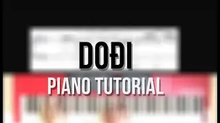 Parni Valjak - Dođi - piano tutorial