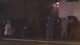 Home vandalized in North Portland amid unlawful assembly