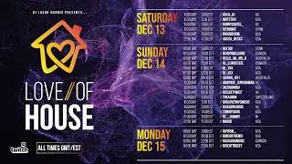 twitch live - Love of House 121325