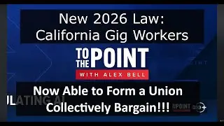 New California Law Allows Gig Workers to Unionize