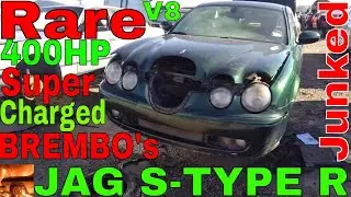 2003 Jaguar S Type R Junk yard Find