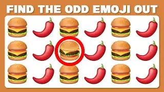 Find The Odd Emoji Out | Spot The Difference Emoji | Emoji Puzzle Quiz