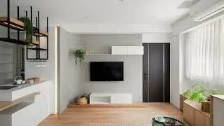 Bright Minimalist Home Tour: Airy Spaces & Clever Storage Solutions