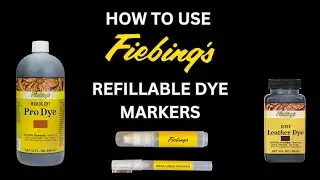 HOW TO USE FIEBING'S REFILLABLE DYE MARKER