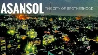 ASANSOL NIGHT VIEW  || Bird eyes view of The city of brotherhood Asansol❤️ ✌️ || IISCO || Rockorider