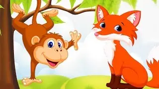 The Clever Jackal and The Smart Monkey | Short Stories for Kids with Moral | Bedtime Stories