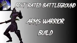 How to top damage in rated battlegrounds as an arms warrior using this build!