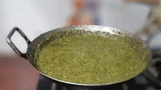 Chane Ka Saag ( Desi Style)