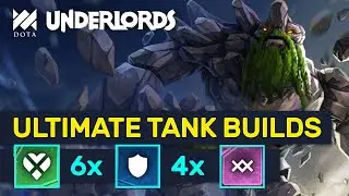 6 Warrior 4 Warlock! Ultimate Physical DMG Counter! | Dota Underlords