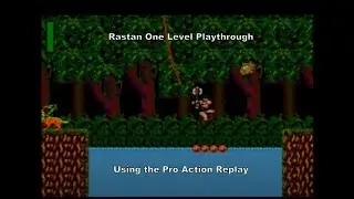 Rastan Short Playthrough on Master System's Pro Action Replay :D #MasterSystem #Sega #CheatCodes