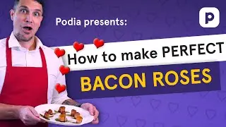 How to make PERFECT bacon roses