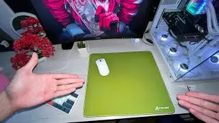 🖱️ Unboxing + Teste real do Mousepad Attack Shark CM02! ( VALE A PENA? )