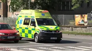 [NEW] Olomouc EMS ambulance 135 responding | Novy RZP 135 ZZS Olomouc [CZ | 27.5.2022]