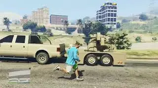 GTA 5 Online How to Call Anti Aircraft Trailer Fast & Simple!