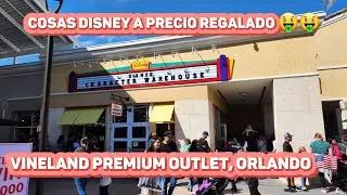 🏰 DISNEY CHARACTER WAREHOUSE en VINELAND PREMIUM OUTLET | ORLANDO | AERONAUTNICO