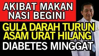 DOKTER UNGKAP‼️5 CARA Makan NASI Aman untuk LANSIA DIABETES GULA DARAH Turun LANCAR Kesehatan Lansia