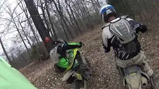 Dirt biking Chadwick Motorcycle Use Area Mark Twain National Forest Chadwick MO 9