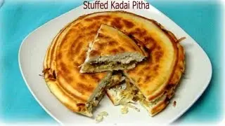Stuffed Kadai Pitha ( Coconut Cake ) Recipe Video - Priyasrasoi.com