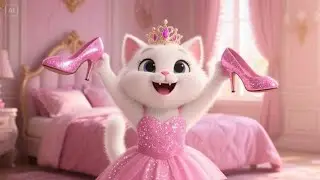 Naughty Kitten apply Makeup for the First Time wala AI cat story! 😺💄
