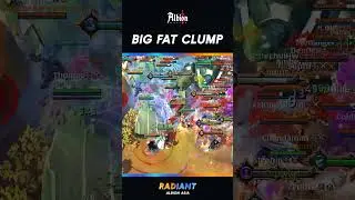BIG FAT CLUMP #shorts #albiononline #albioneast #zvz #albion #pvp #sandbox #mmorpg