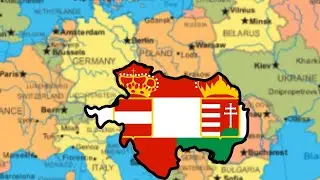 Drawing flag map of Austria-Hungary