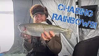 Rivers Flowing, Trout Are Feeding - Ice Fishing Manitoulin