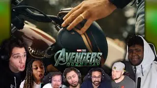Avengers: Doomsday Teaser Trailer / Captain America / Reaction Compilation
