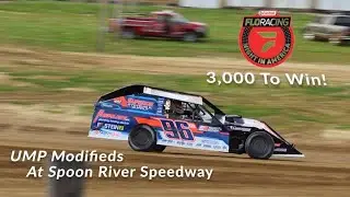 Castrol Flo Racing Night in America Modifieds! 3,000$ To Win @ Spoon River Speedway