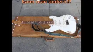 Fender G&G custom vintage relic tweed case Gitarrenkoffer f&uuml;r Strat, Telecaster