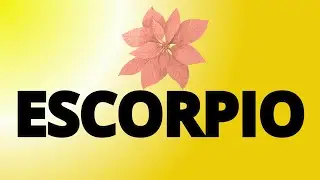 ESCORPIO ALGO EXTRAÑO SUCEDERÁ EN TU CASA!   😮DE REPENTE TE OCURRIRA ALGO Q LO TRANSFORMARA TODO !
