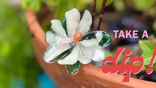 MAKING A MAGNOLIA FLOWER WITH UV DIP RESIN This will become addictive!  #teexpert