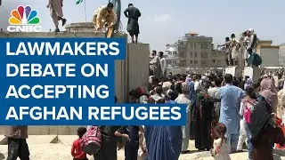 Lawmakers debate on accepting Afghan refugees into the U.S.