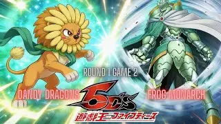 POV Yugioh! Edison Format 70 players! Round 1 Game 2 Nick (Frog Monarch) vs Antonio(Dandy Dragon)