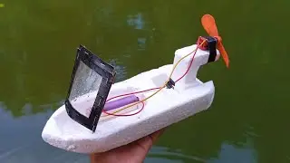 DIY RC Boat ⛵| How to make Boat with dc motor boat at home | Awesome ideas for motor