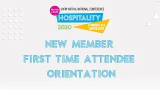 SHFM 2020 New Member First Time Attendee Session