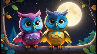Owl Song &ndash; Guess Who Hoots First | Fun Nighttime Animal Song for Kids | Counting & Adventure Rhyme
