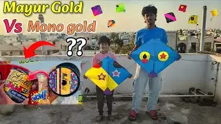 Mayur Manjha😱VS Monofil Gold🥵Testing 2026 | Review Video 🪁💰|#kites #sankranthi #viral 