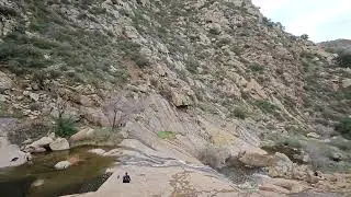 3 Sisters Falls flowing after rain January 2026