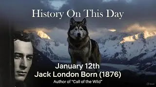 History On This Day, January 12th: Jack London Born (1876): Author of 'Call of the Wild'