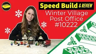 LEGO&reg; Christmas Set 10222 Winter Village Post Office Speed Build and Review