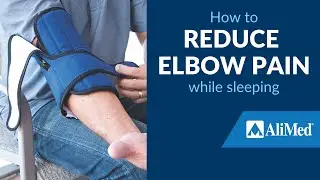 How to reduce elbow pain while sleeping: IMAK&reg; RSI Adjustable Pil-O-Splint&trade; Elbow Support