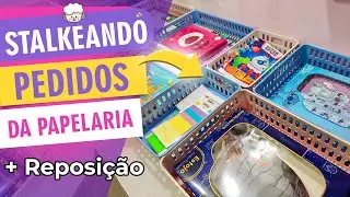 Stalkeando Pedidos da Papelaria Online + Reposi&ccedil;&atilde;o Jojo | JMF ARTS