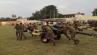 Army race with thop gun 