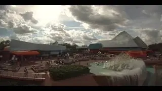 Walt Disney World - Monorail - EPCOT / Transportation and Ticket Center Loop HD (2013)