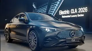 Mercedes-Benz CLA 2026 года &mdash; обновленный компактный электрический седан!